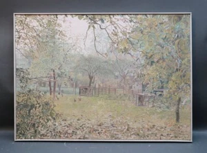 Ulrich Gansert (* 1942 Breslau) Herbstgarten 1986 Neuer Realismus Gemälde - Bild 1 von 12
