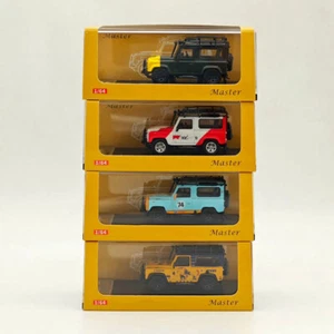 Master 1/64 Scale for Defender 90 Hobby Diecast Car Models Miniature Toys Gifts - Picture 1 of 15