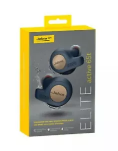 Jabra Elite Active 65t Wireless Earbud Headphones - COPPER BLUE - Picture 1 of 3