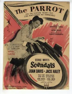 Partituras de la película ETHEL SMITH 1945 El loro en el sombrero del adivino - Imagen 1 de 1