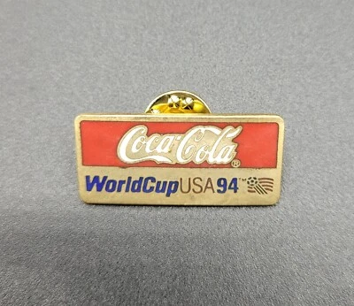 Coca Cola Pin World Cup Soccer USA 1994 Vintage Commemorative Official - Image 1 of 2