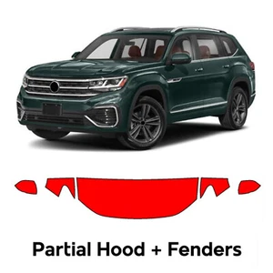 Hood Precut PPF Paint Protection Film For Volkswagen Atlas R-Line 2021-2023 - Picture 1 of 8