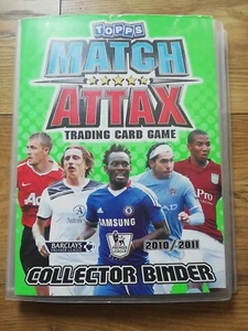 Match Attax 2010/2011 Binder With 3 Hundred Clubs - Picture 1 of 11