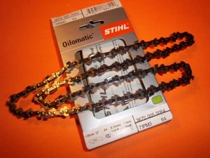 NEW STIHL 12" CHAIN FITS POLESAWS 71PM3 64 043 36700050064 OEM FREE SHIPPING - Picture 1 of 1