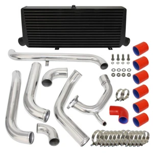 Ladeluftkühler Kit für Toyota Starlet GT E82 90-95 EP91 96-99 1.3 Motorturbo Rot - Picture 1 of 9