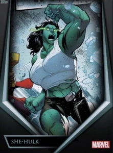 [DIGITAL CARD] Topps Marvel - She-Hulk - Avengers Final Host 20 S1 - Silver - Picture 1 of 1