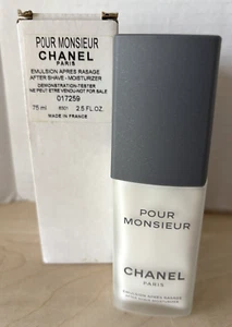 Chanel Paris Pour Monsieur Emulsion After Shave 2,5 Unzen Voll Tester Pumpe Frankreich - Bild 1 von 5