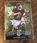 2018 Leaf Field Generals Baker Mayfield Rookie Card Oklahoma Sooners Browns RAMS. rookie card picture
