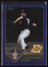 2003  Topps Traded & Rookies #T245 Chien-Ming Wang FY, RC