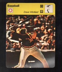 Tarjeta de béisbol Sportscaster 1979 Dave Winfield 58-03 Italia casi nueva - Imagen 1 de 2