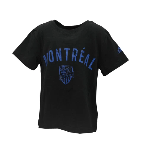 Montreal Impact Official MLS Adidas Youth Kids Size Distressed T-Shirt New Tags Cover
