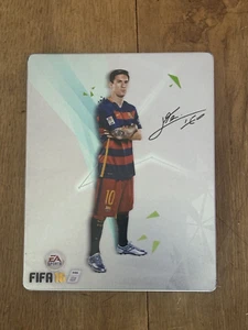 FIFA 16 Game + Steelbook Case Messi Edition (Xbox One, 2015) - Picture 1 of 2