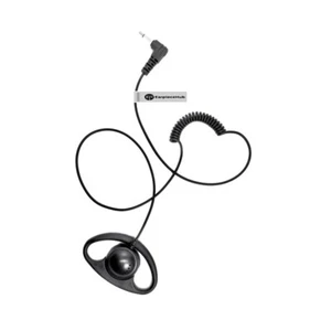 Motorola TLKR 1 Pin 2.5mm Radio Listen Only D Shape Earpiece T4000 T2 T3 T5 XTR - Picture 1 of 9