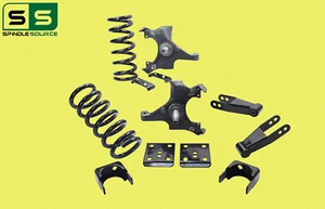 Kit de caída de 4""/7"" para Chevrolet GMC C1500 V8 1988 con rotores de 1,00"" cabina STD - Imagen 1 de 1