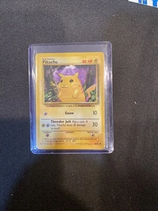 Pokemon Pikachu Yellow Cheeks 58/102 Base Set Unlimited - Picture 1 of 6