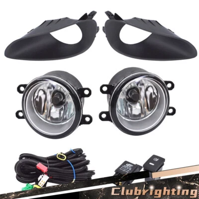 For Toyota Yaris Sedan 2007-2008-2009-2011 Fog Lights Lamps Kits Right&Left Side Foto 1 de 4
