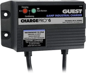 Guest Charge Pro 6A Battery Charger 1 Bank 12V On-Board Marine Boat 120V Global - Picture 1 of 6