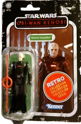 复古收藏 Grand Inquisitor 欧比旺 3.75 英寸可动人偶星球大战 肯纳 — 第 1/4 张图片
