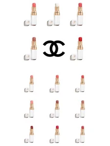 CHANEL Rouge Coco Baume 14 Colors Hydrating Beautifying Tinted Lip Balm NEW - Picture 1 of 50