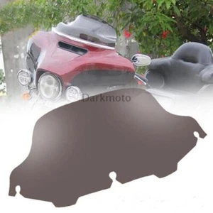 8" Smoke Windshield Windscreen For Harley Touring Electra Street Glide 1996-2013 - Picture 1 of 10
