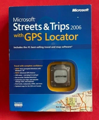 Microsoft Streets and Trips 2006 With GPS Locator - Image 1 of 4