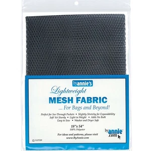 Mesh fabric Navy blue for bags pockets etc 18" x 54" (45 x 137cm) ByAnnie - Bild 1 von 1