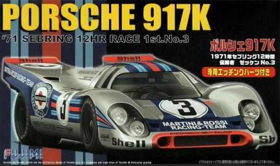 Fujimi Fuj12607 Porsche 917k Mans Vainqueur 1970 1 24 Modélisme