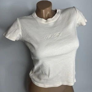 Brandy Melville John Galt New York City T Shirt One Size Women Muted Pink Beige - Picture 1 of 7
