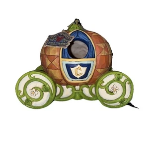 Jim Shore Disney Cinderella "Enchanted Coach" Kürbis Vogelhaus Futterhaus NEU - Bild 1 von 5