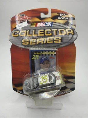 2005 Racing Champions NASCAR Brian Vickers #25 GMAC w/Card & Display 1:64 NEW - Image 1 of 2