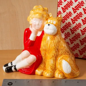 1981 Ceramic Bank / ANNIE - SPECIAL Little Orphan VINTAGE COLLECTION Nerdhaven - Picture 1 of 5