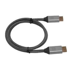Display Port Cable Gold‑Plated Male To Male Display Port Cable 1.4 Adapte NEW - Afbeelding 1 van 12