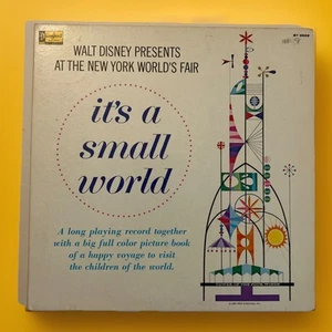 WALT DISNEY New York World's Fair “IT'S A SMALL WORLD” 1964 LP RECORD ST 3925 - Picture 1 of 16