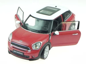 Mini Cooper S Paceman red diecast model car 24050 Welly 1/24 - Picture 1 of 6