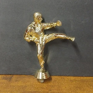 Karate Artes Marciales Taekwondo Judo Plástico Alta Kick Trofeo Topper - De colección - Imagen 1 de 3