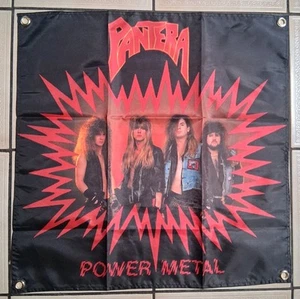 Pantera Power Metal 2x2 Ft Fabric Tapestry Banner Flag - Picture 1 of 1