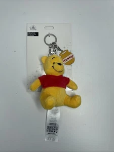 Exclusivo bolso llavero Winnie The Pooh & Hunny de peluche de los parques de Disney nuevo con etiquetas - Imagen 1 de 4