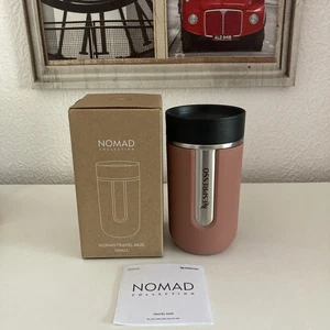 Taza de viaje pequeña Nespresso Nomad terracota 10 oz 300 ml edición limitada - Imagen 1 de 9
