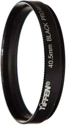 New Tiffen 40.5mm Black Pro-Mist 1/8 Filter Halation Diffusion Filters 405BPM18 - Image 1 of 3