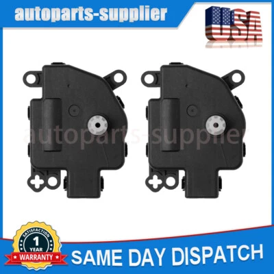 Actuador de puerta de mezcla de calefacción de aire acondicionado de 2 piezas 68018109AA para Chrysler 200 2012-2014 Foto 1 de 4