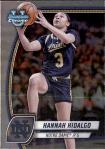 2024-25 Bowman University cromo primera - Hannah Hidalgo Notre Dame #26 - Imagen 1 de 2