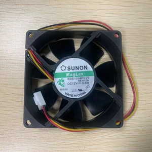 1PCS New SUNON KDE1208PKV3 Cooling Fan 8020 DC12V 0.8W 3Pin - Picture 1 of 1