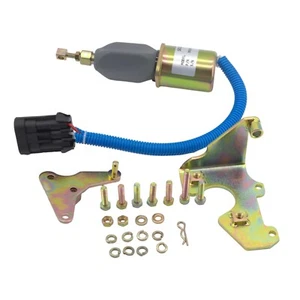 Fuel Shut Off Solenoid with Bracket Kit for Dodge Ram 2500 3500 5.9L 1994-1998 - Picture 1 of 7