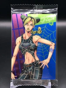 Jolyne JOJO'S BIZARRE ADVENTURE Wafer Card TCG BANDAI JAPAN No.01 F/S - Picture 1 of 12