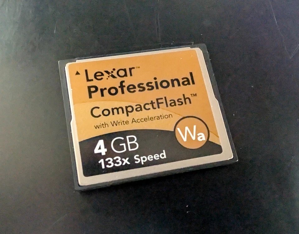 Lexar 4 GB 133x Speed CF Professional Compact Flash Card - Image 1 of 1