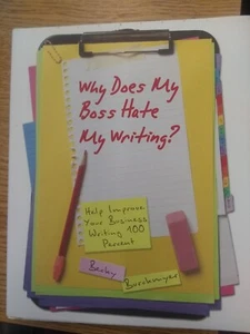 NEW - Why Does My Boss Hate My Writing? - Hardcover - Dust Jacket - Picture 1 of 1