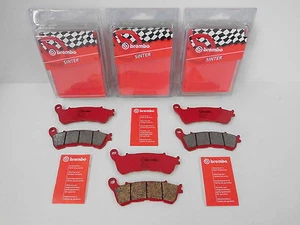 Pastillas de freno Brembo pastillas de freno freno freno delanteras + traseras Honda CBF 1000 ABS SC 58 - Imagen 1 de 1