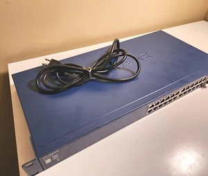 NETGEAR ProSafe 24+4 Stackable Switch FS728TS with brackets. - Picture 1 of 8