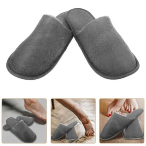10 Pairs Disposable Slippers Thickened One-time One-off - Picture 1 of 12