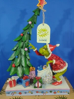 Jim Shore Grinch Undecorating The Tree New 2021 6008886 Christmas
